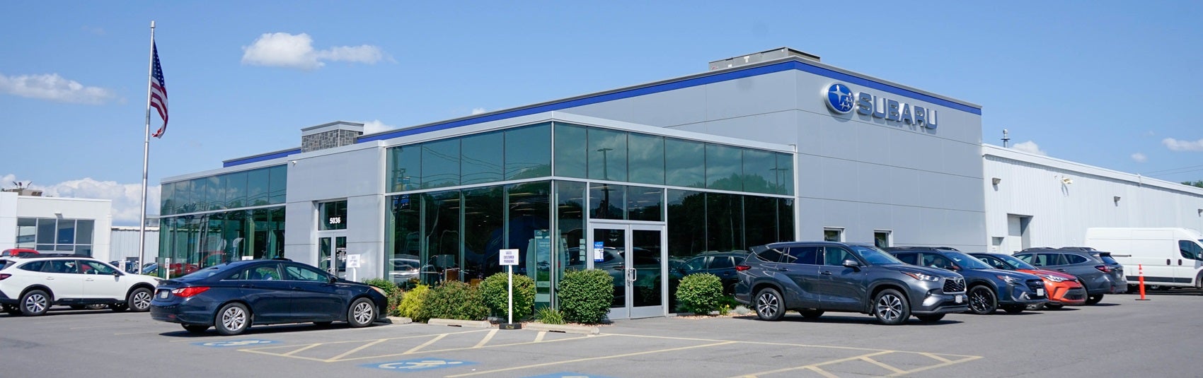 Subaru of Utica dealership exterior